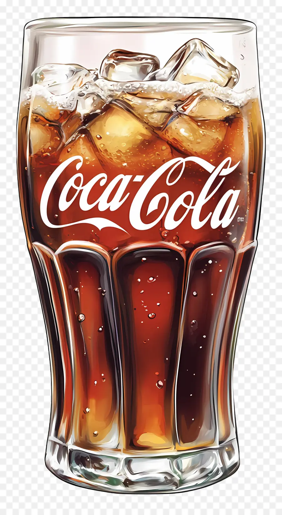 Gelas Coca Cola，Minum PNG