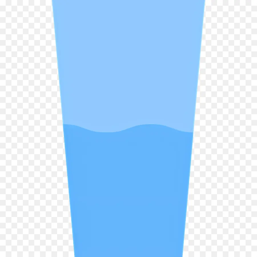 Gelas Air，Minuman Biru PNG