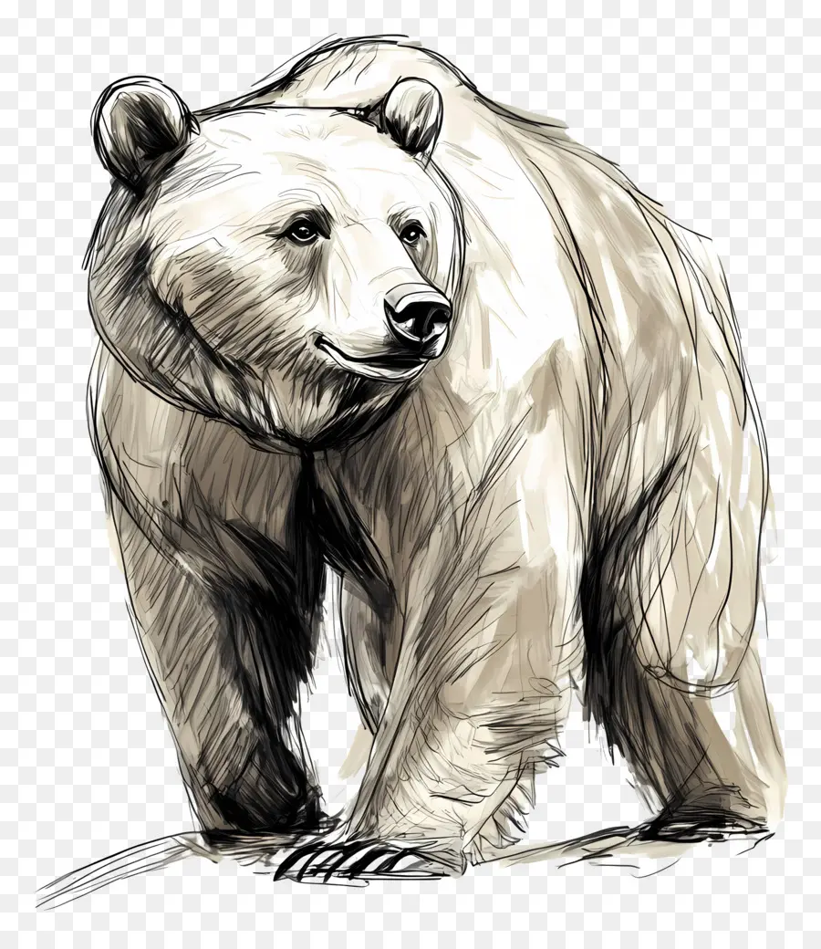 Beruang Grizzly，Beruang PNG