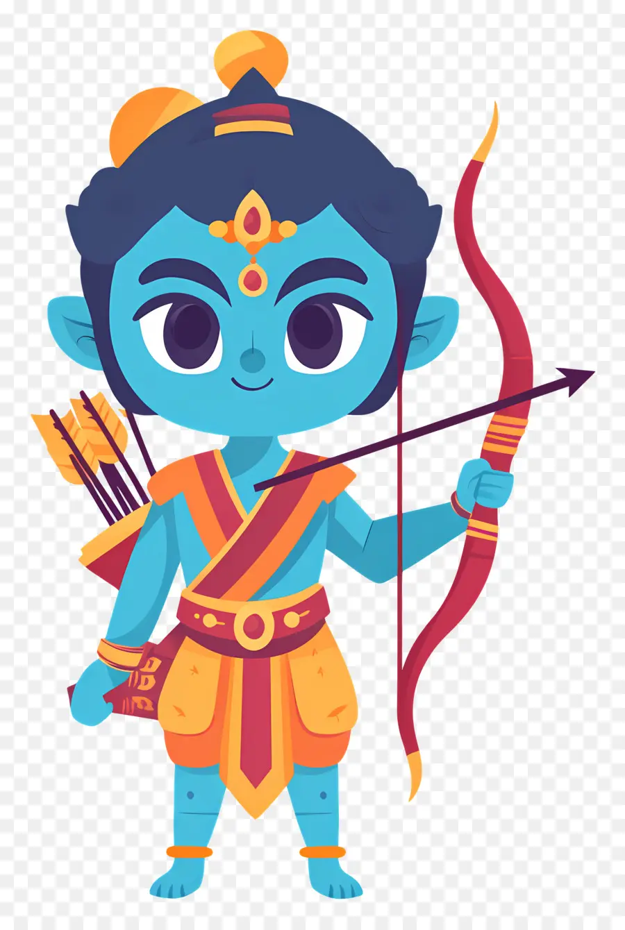 Dussehra，Prajurit Biru PNG