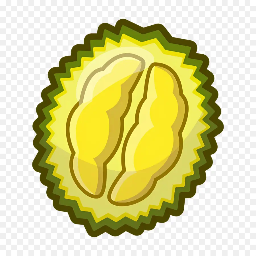 Durian，Durian Kuning PNG