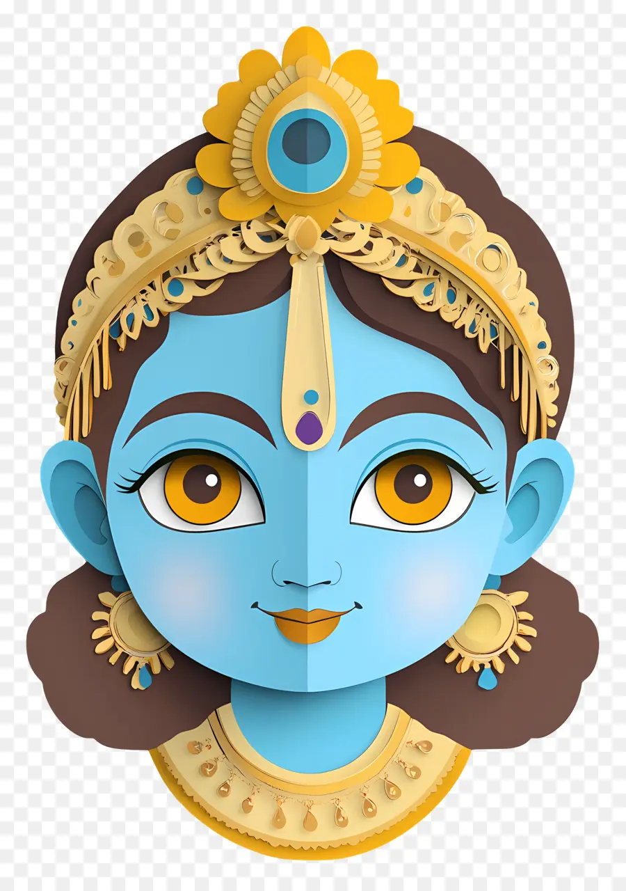 Sayang Krishna，Dewi Biru PNG