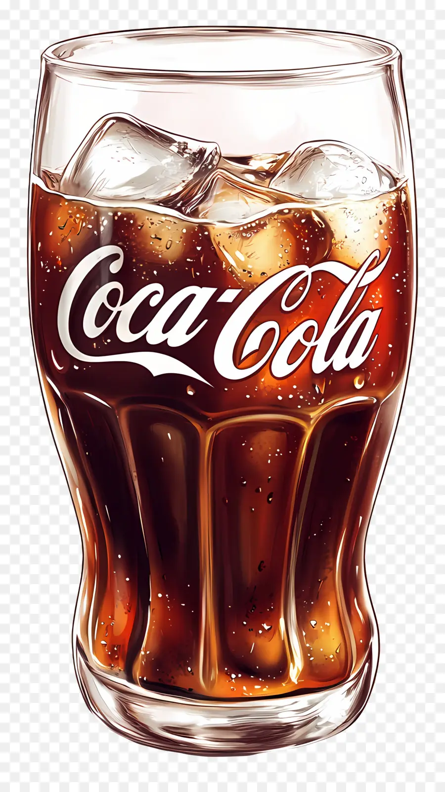 Gelas Coca Cola，Minum PNG