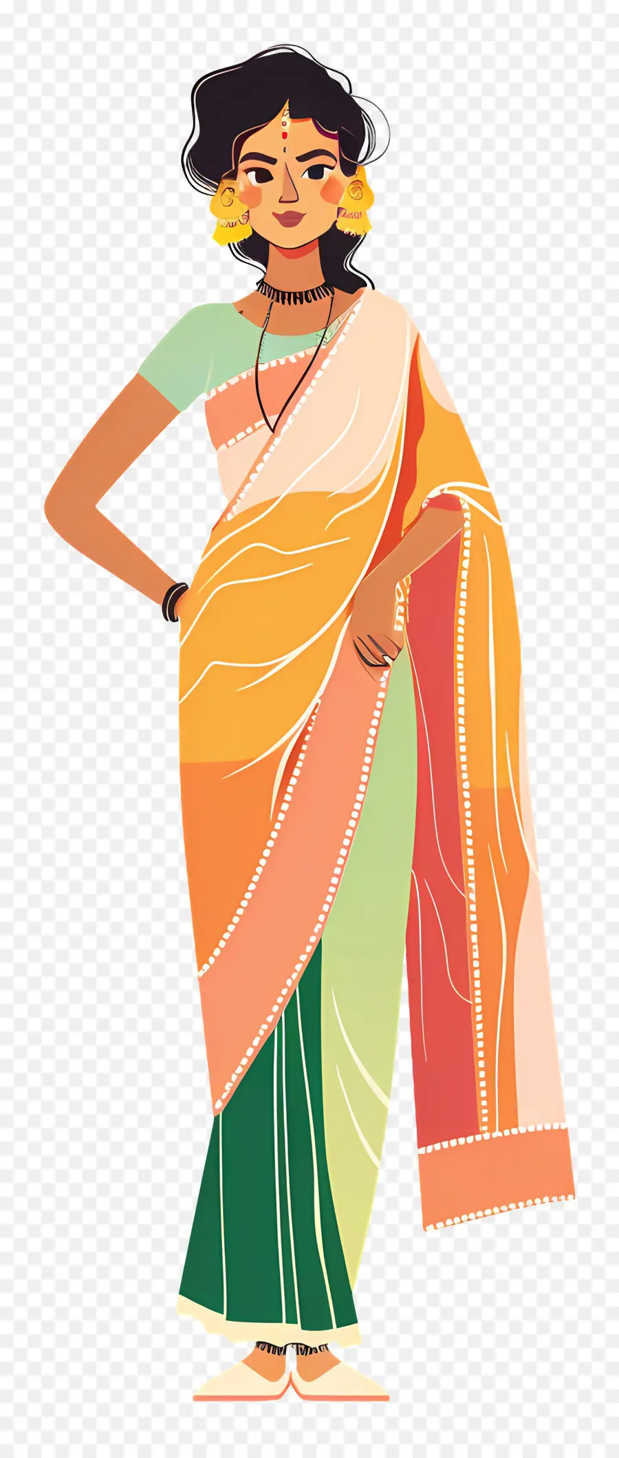 Sari India，Wanita Tradisional PNG