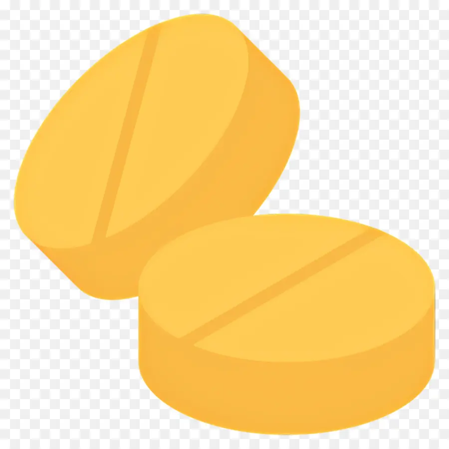 Pil Tablet，Pil Kuning PNG