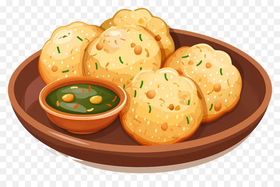 Permen India，Sepiring Pani Puri PNG