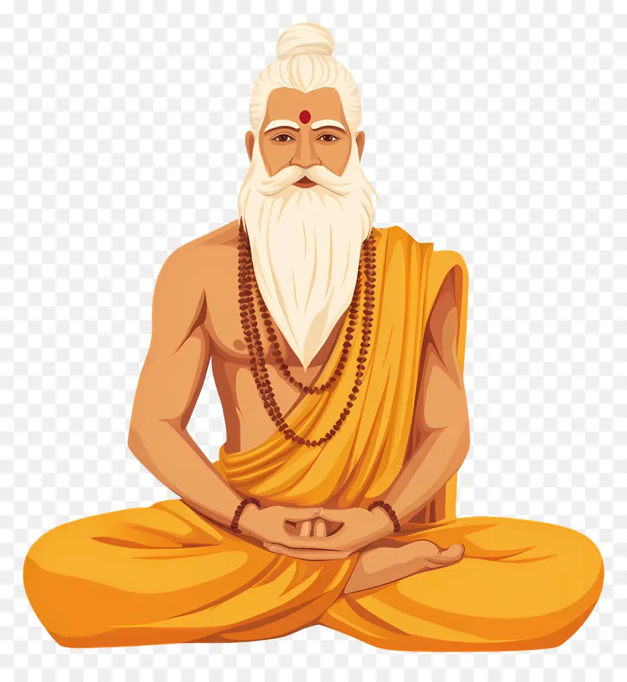 Valmiki Jayanti，Manusia Meditasi PNG