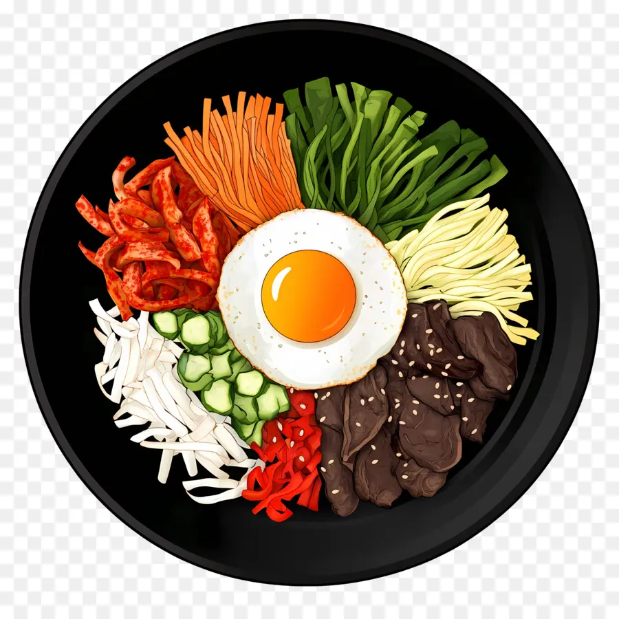 Bibimbap Korea，Bibimbap PNG