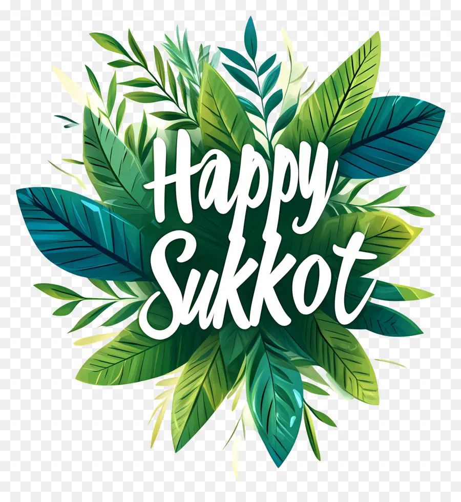 Selamat Sukkot，Daun Daun PNG