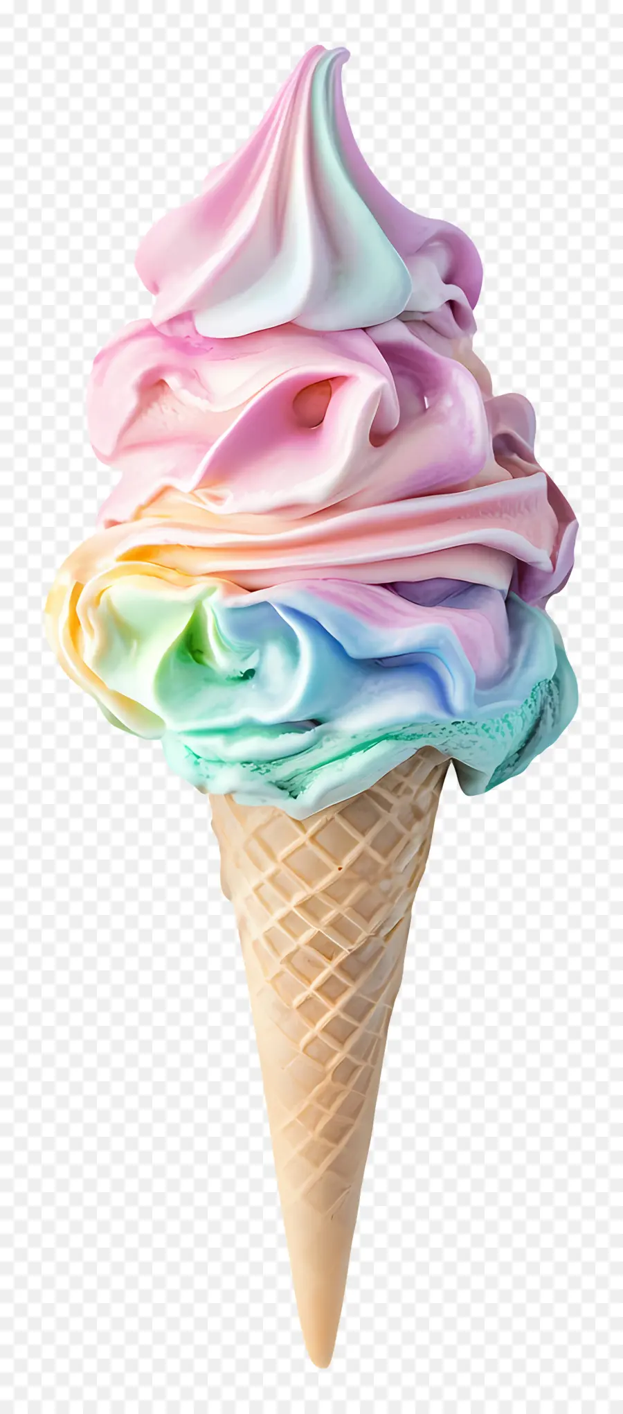 Es Krim Pastel，Kerucut Es Krim PNG