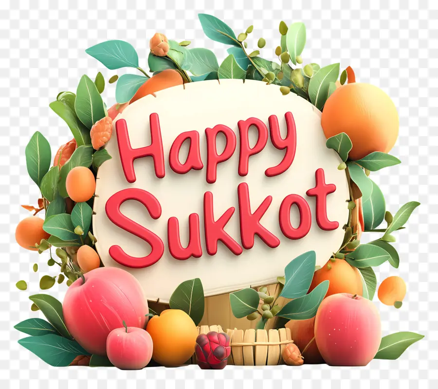 Selamat Sukkot，Buah Buahan PNG