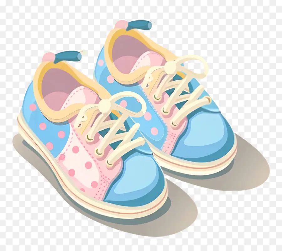 Sepatu Bayi，Sepatu Berwarna Warni PNG