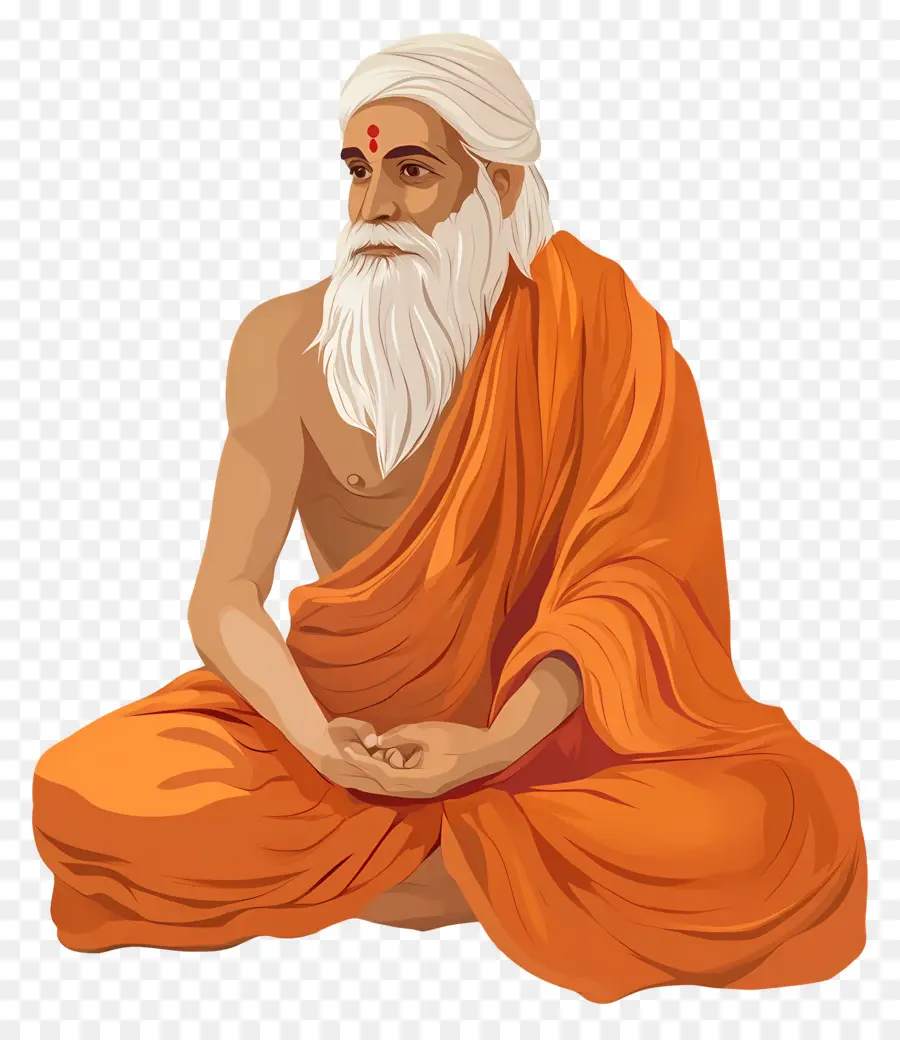 Valmiki Jayanti，Manusia Meditasi PNG