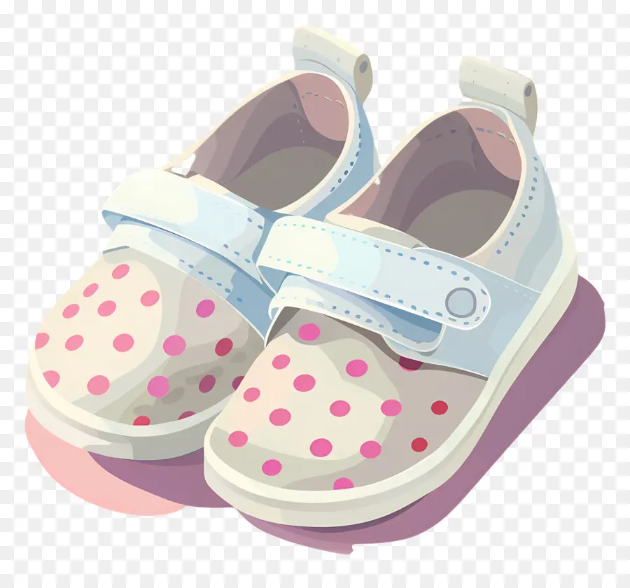 Sepatu Bayi，Polkadot PNG