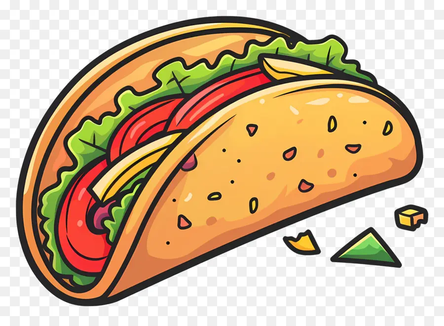 Taco，Selada PNG