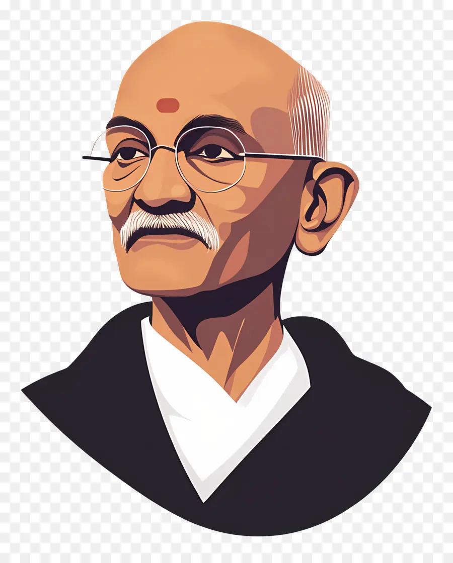 Gandhi，Potret PNG