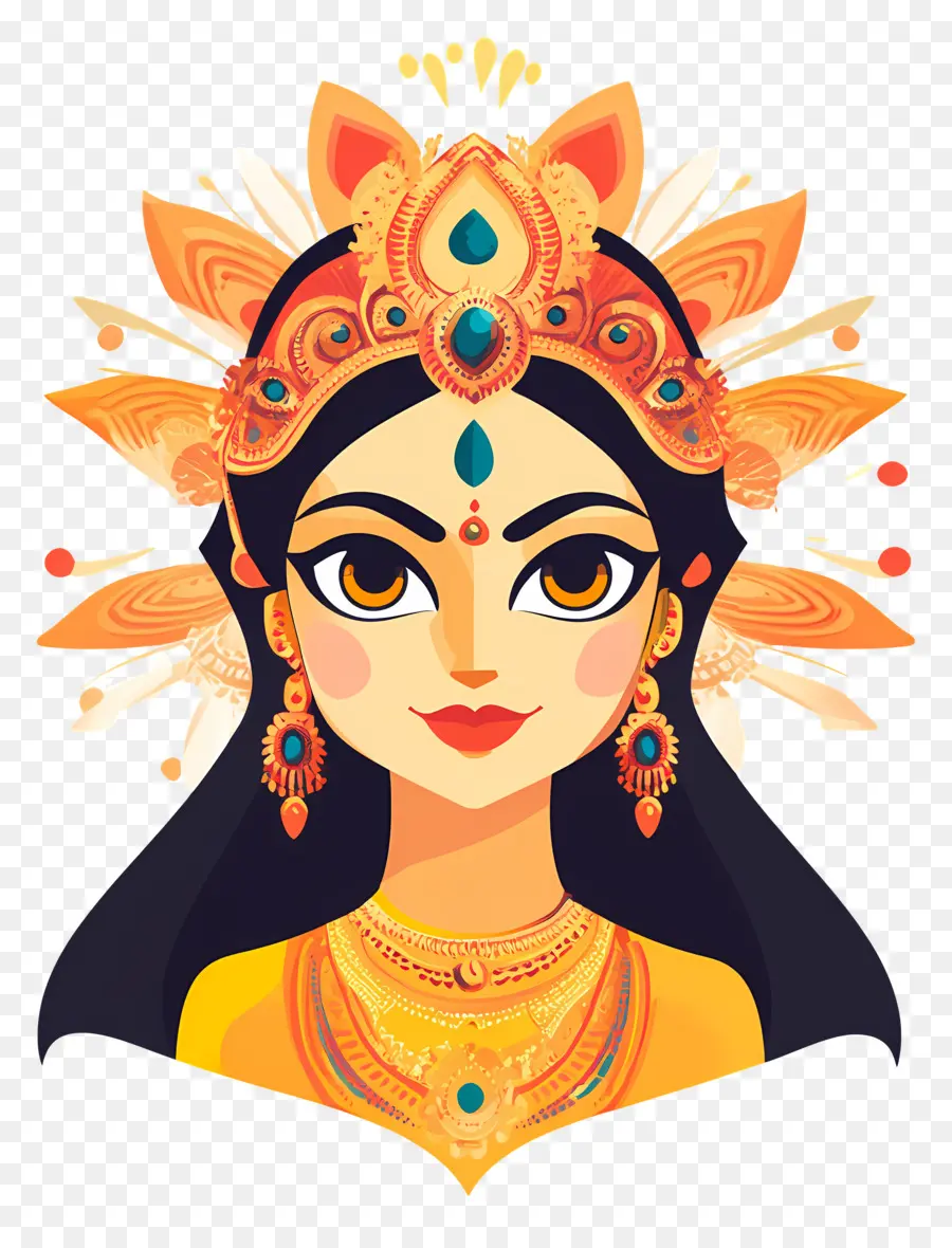 Maha Saptami，Dewi PNG