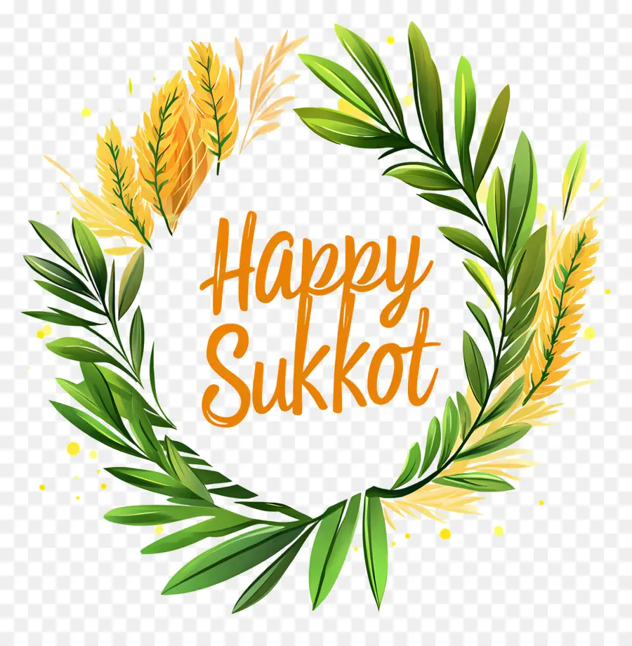 Selamat Sukkot，Lingkaran PNG