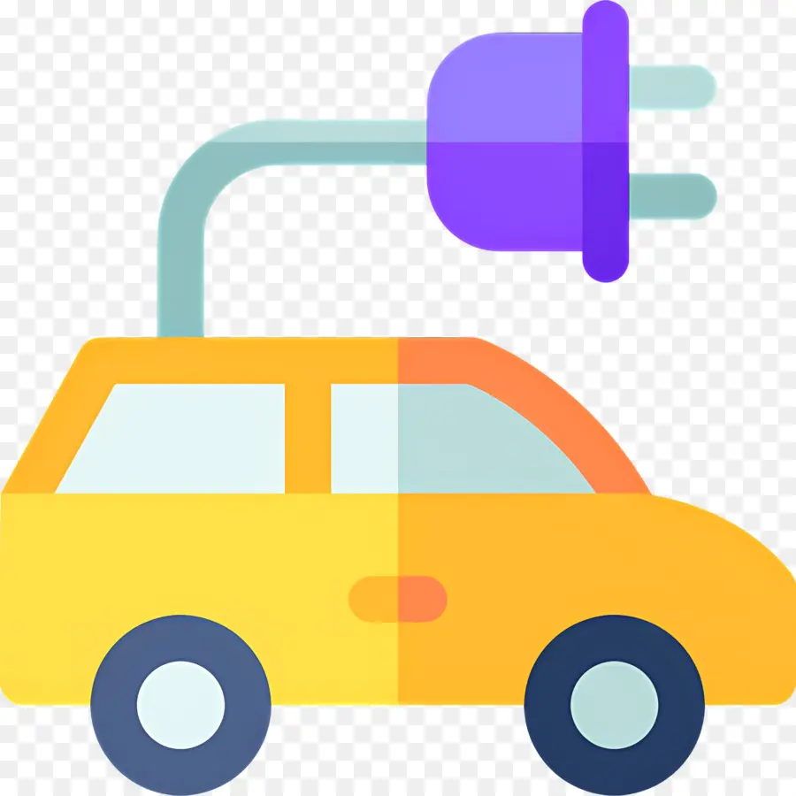 Mobil Listrik，Steker PNG