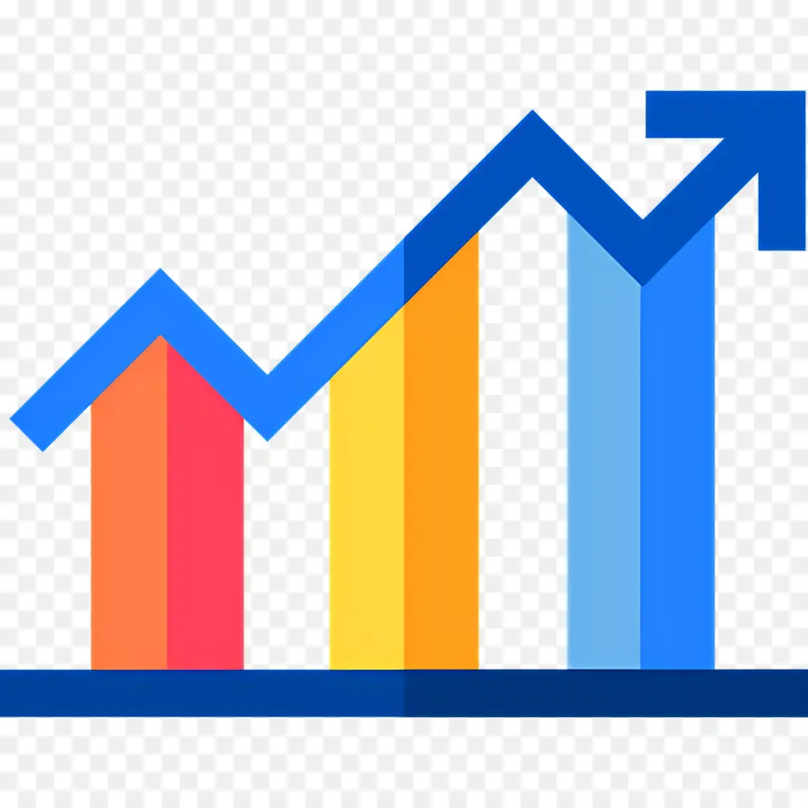 Panah Pertumbuhan，Grafik Pertumbuhan PNG