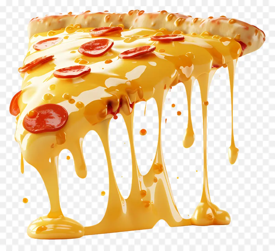 Pizza 3d，Irisan Pizza PNG