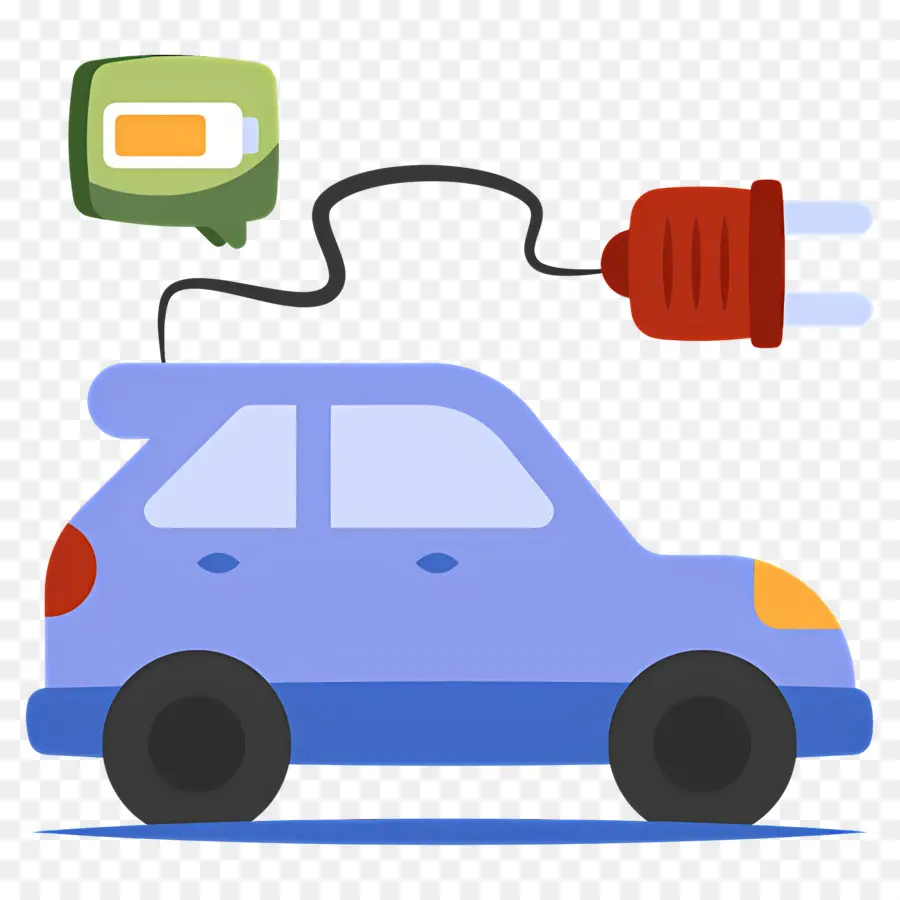 Mobil Listrik，Steker PNG