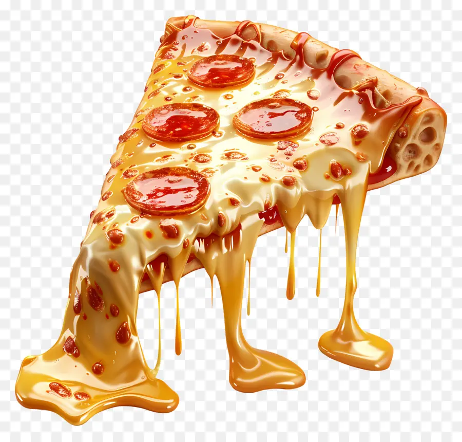 Pizza 3d，Irisan Pizza PNG