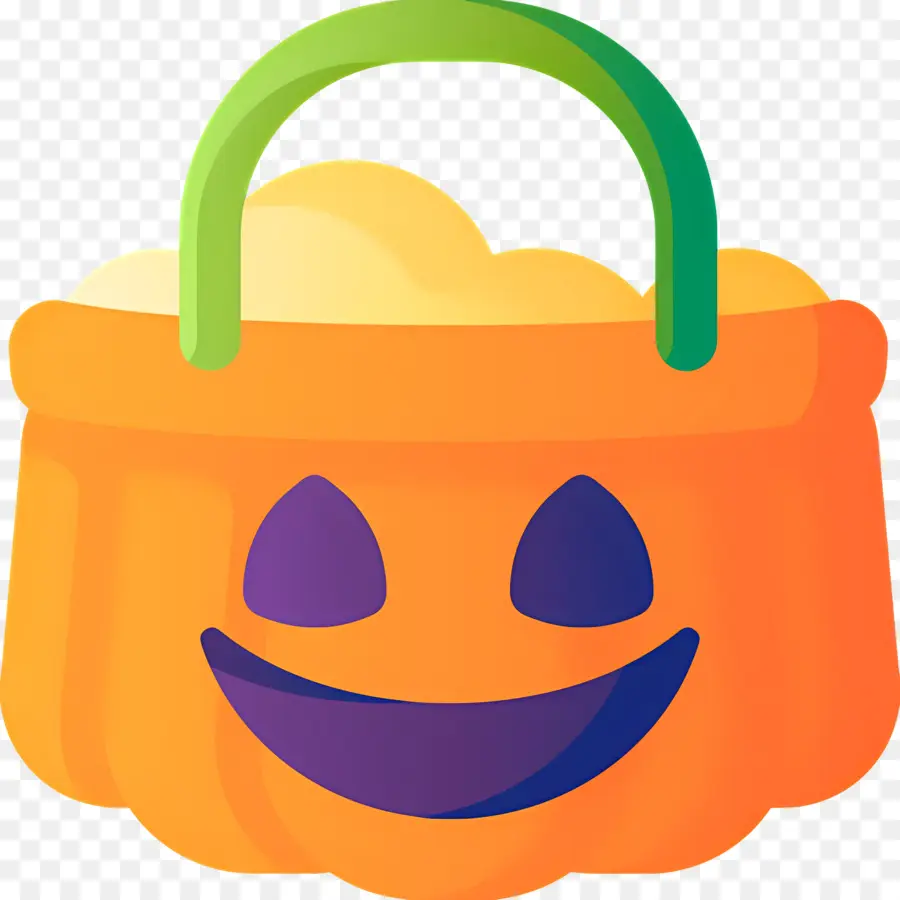 Labu Halloween，Keranjang Labu PNG