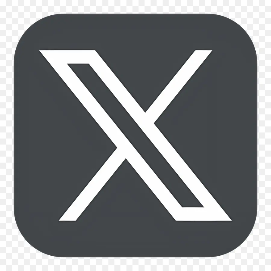 X Logo，Logo X PNG