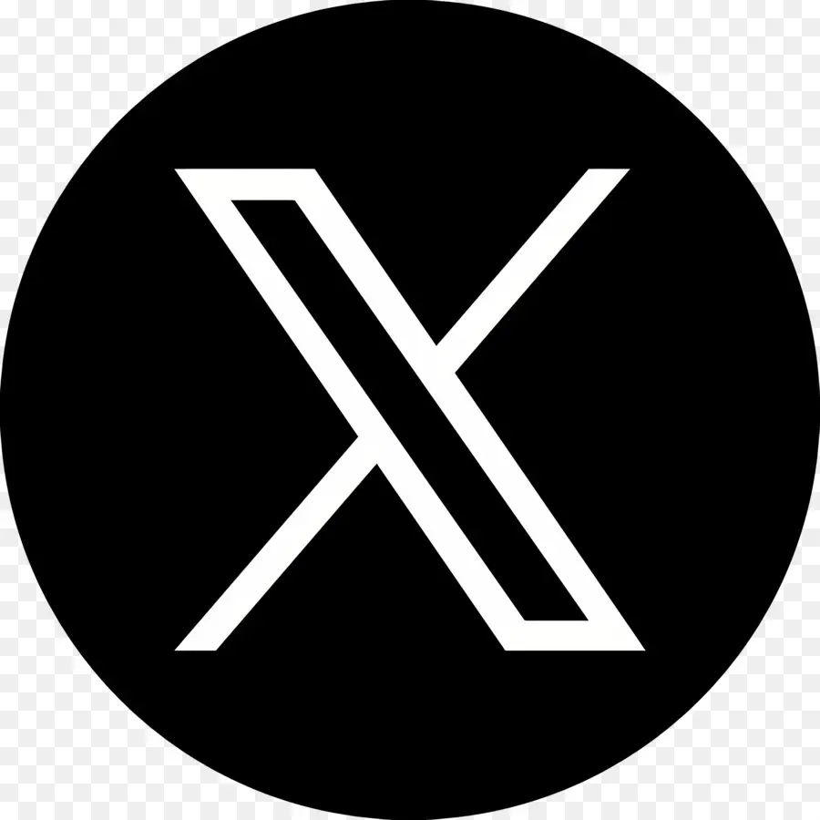 X Logo，Logo X PNG