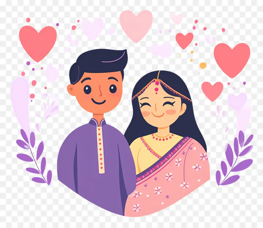 Pengantin India，Pasangan PNG