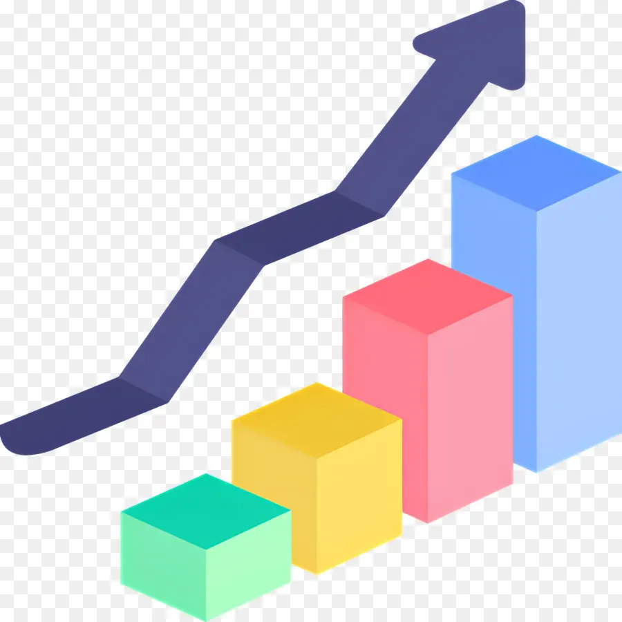 Panah Pertumbuhan，Grafik Pertumbuhan PNG