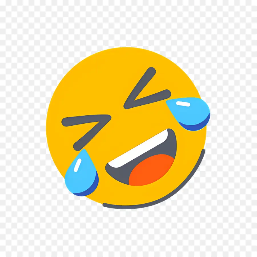 Emoji Tertawa，Tawa PNG