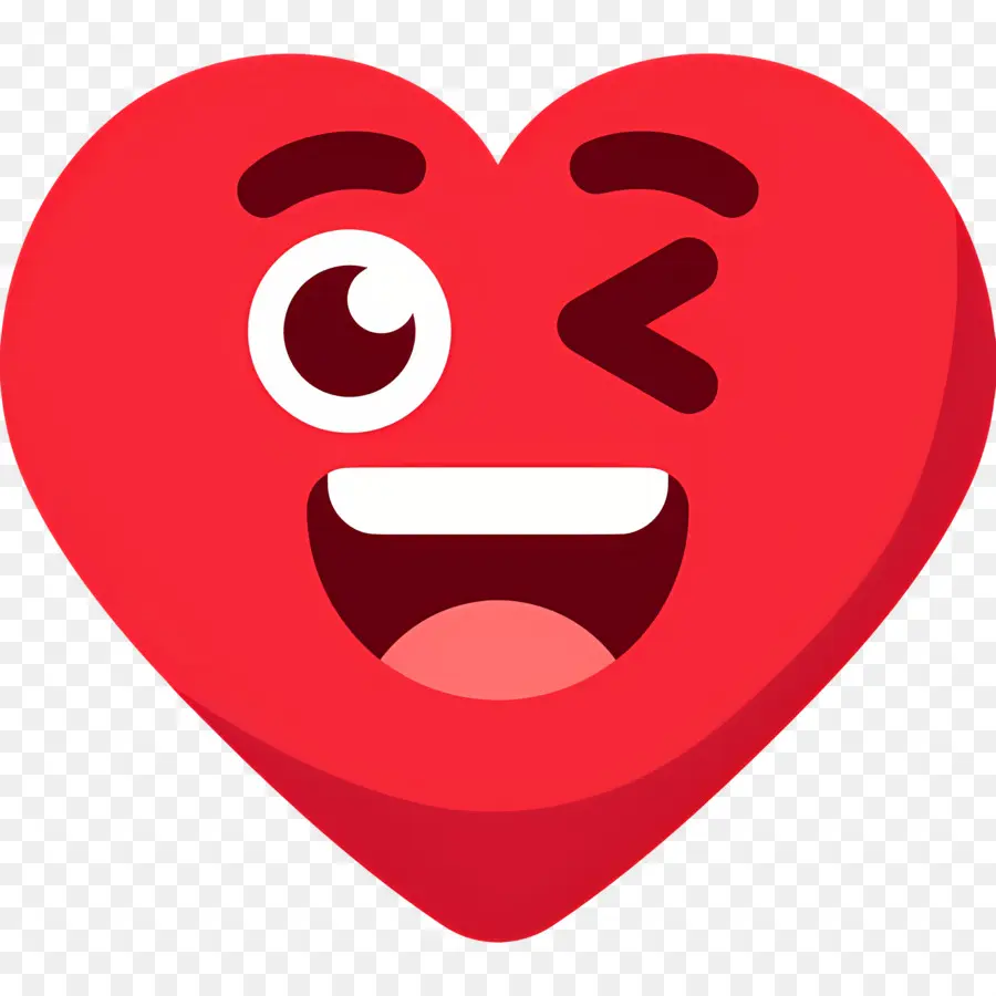 Emoji Hati，Emoji Hati Tertawa PNG