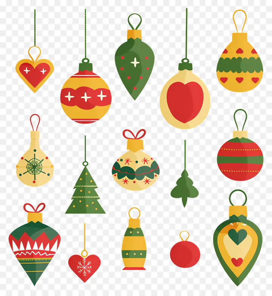 Bola Natal，Ornamen PNG