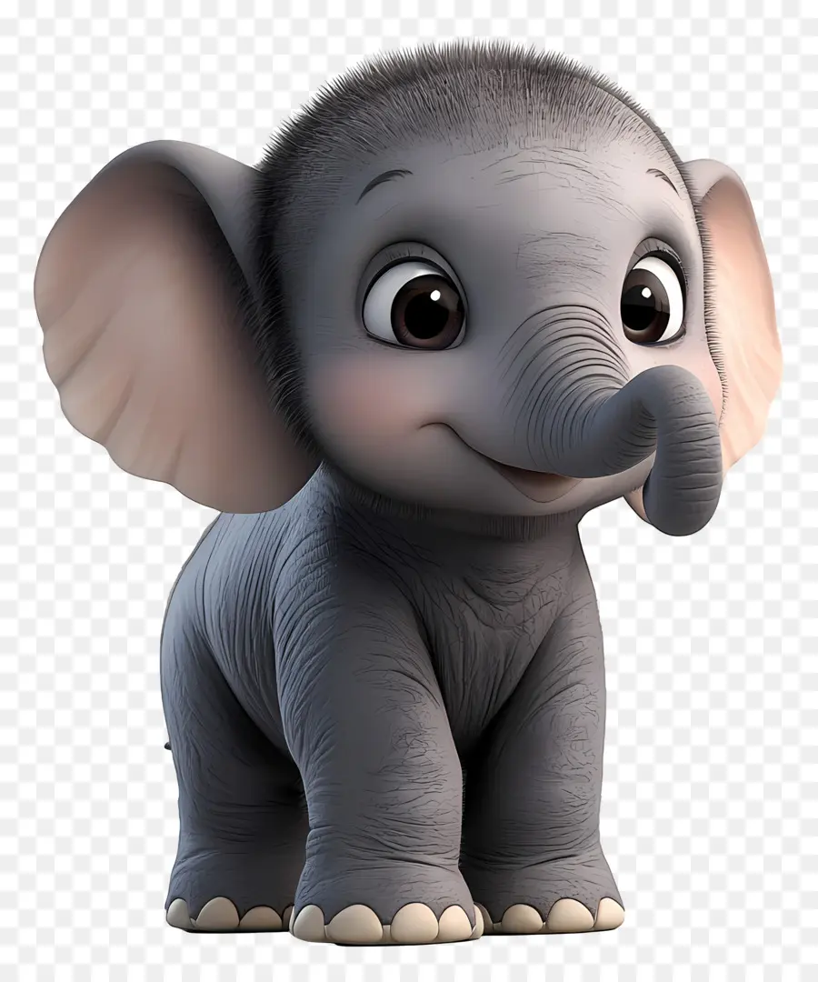 Bayi Gajah，Gajah Lucu PNG