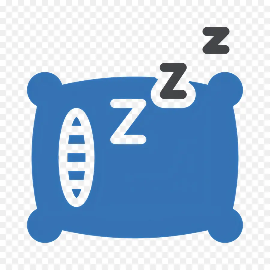 Bantal Tidur，Bantal Biru PNG