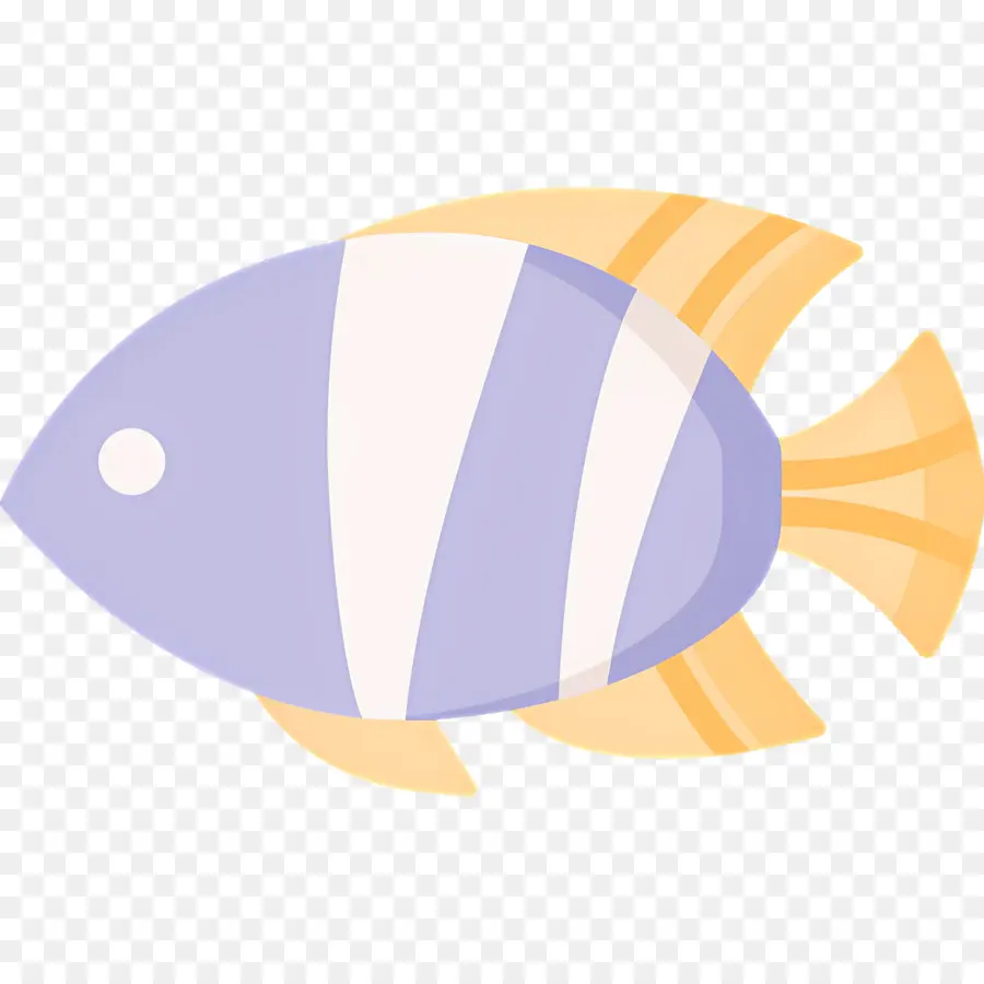 Ikan Tropis，Ikan Ungu PNG