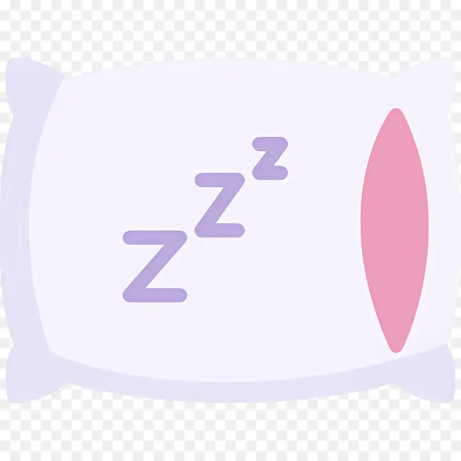 Bantal Tidur，Bantal Dengan Zzz PNG