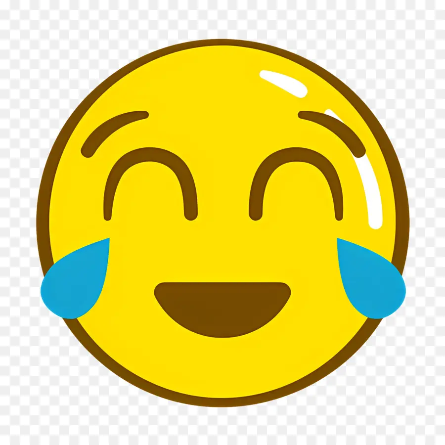 Emoji Tertawa，Tawa PNG