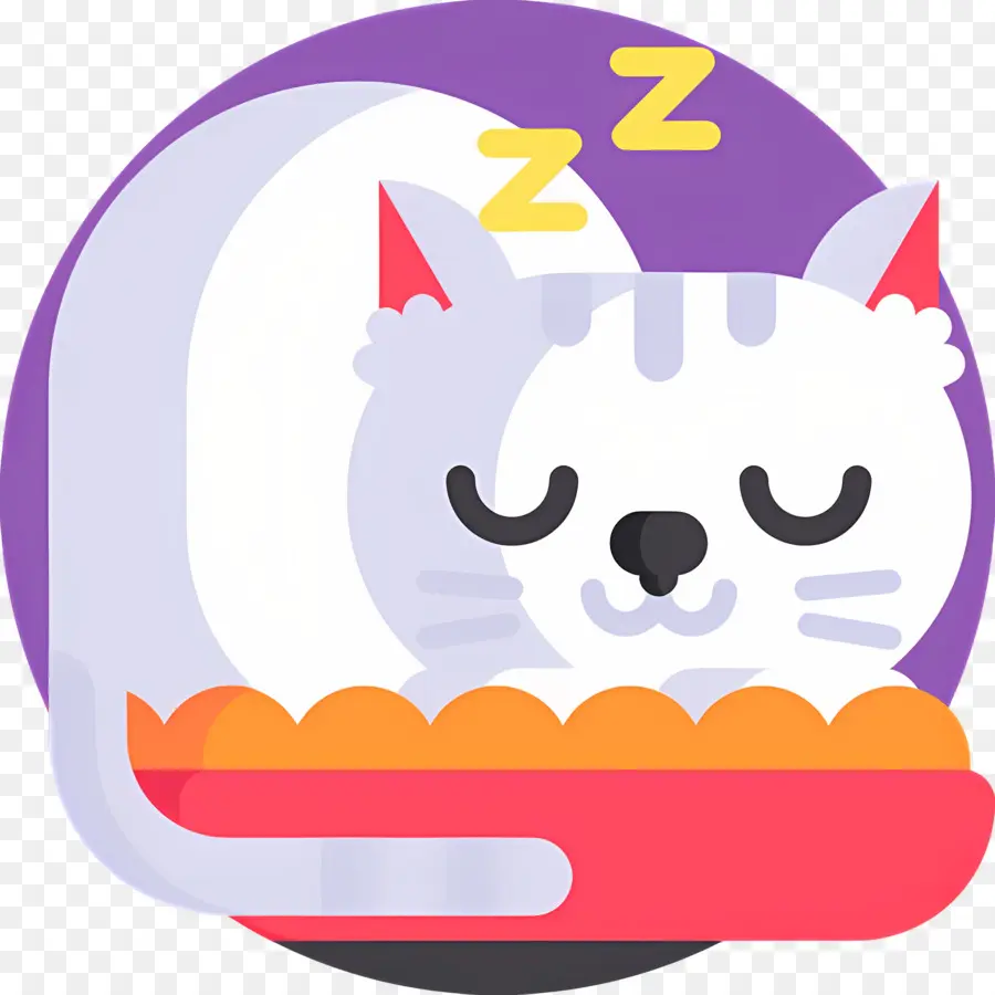 Kucing Sedang Tidur，Kucing Tidur PNG