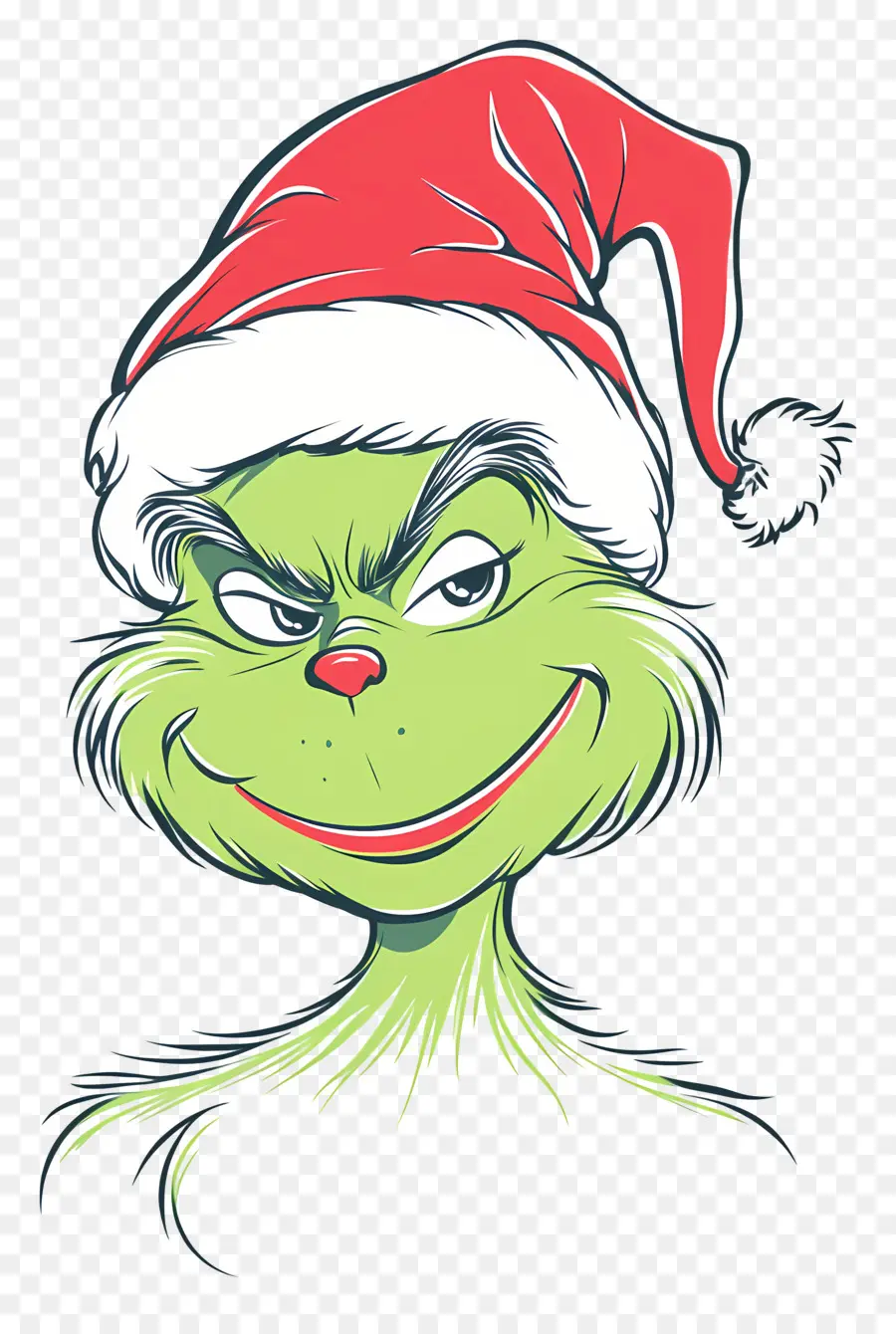 Menggertak，Grinch Hijau PNG