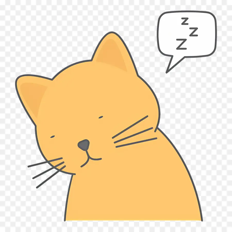 Kucing Sedang Tidur，Kucing Tidur PNG