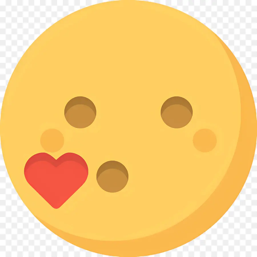 Cium Emoji，Emoji Tombol PNG