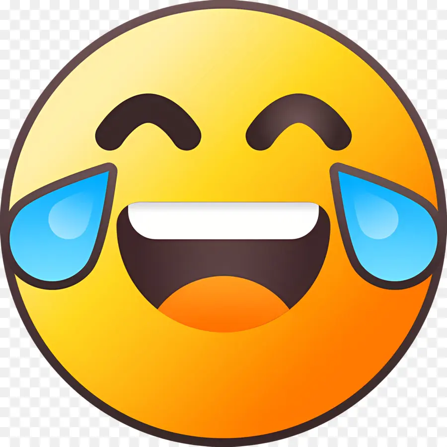 Emoji Tertawa，Tawa PNG