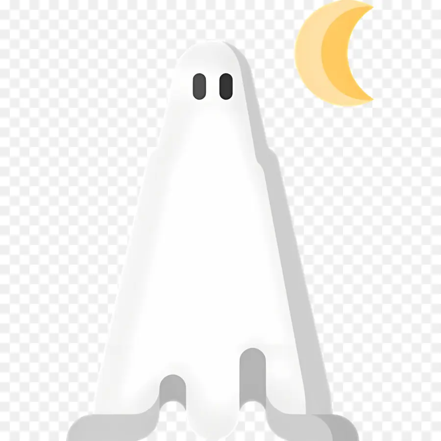 Hantu Halloween，Hantu Dan Bulan PNG