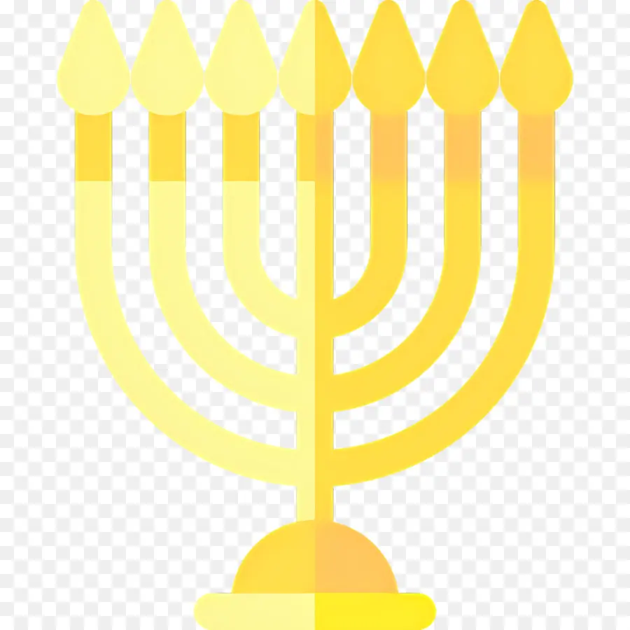 Hanukkah Menorah，Menorah PNG