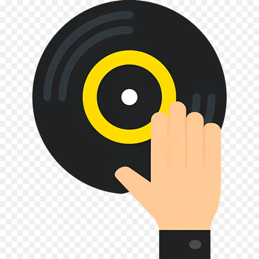 Musik Dj，Rekaman Vinil PNG