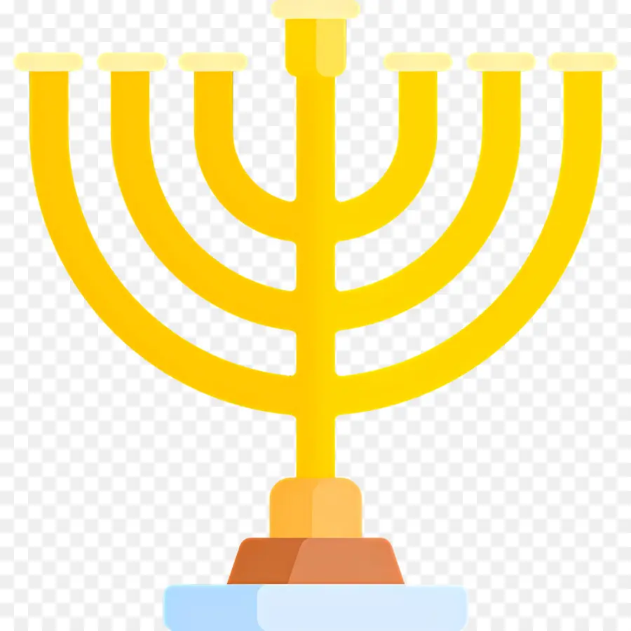 Hanukkah Menorah，Menorah PNG