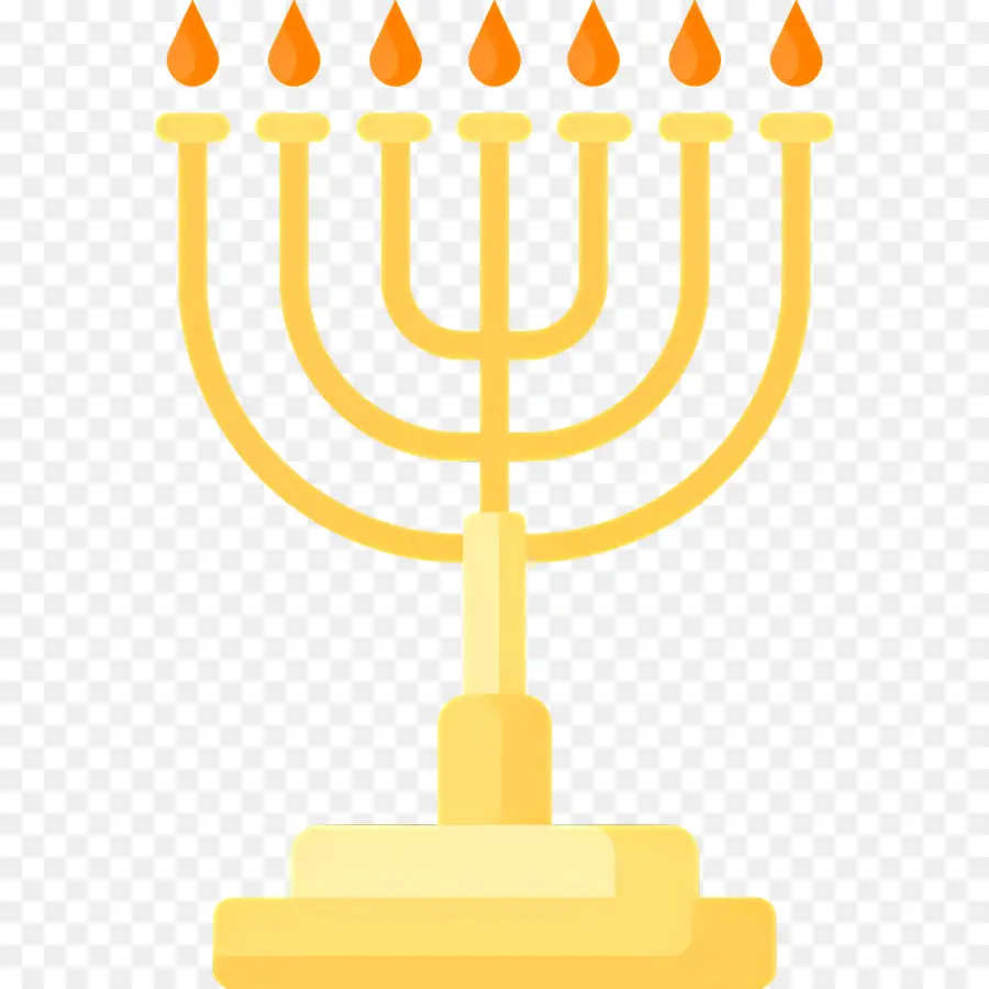 Hanukkah Menorah，Menorah PNG